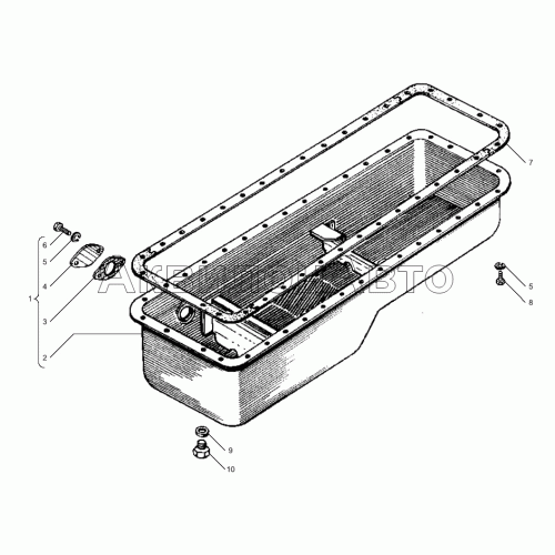 Картер масляный двигателей для автомобилей МАЗ Картер масляный двигателей для автомобилей МАЗ