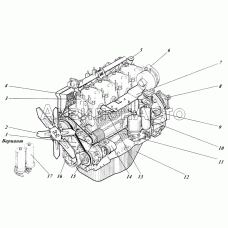 Дизель 442-50И-00с1
