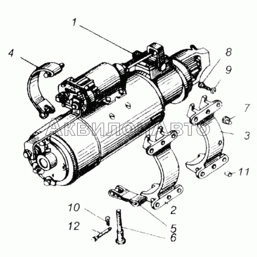 Стартер в сборе