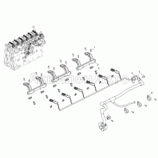 Жгут форсунок 536-30-372400-010