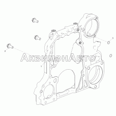 5340.1002299-11 Установка корпуса шестерен (ЯМЗ-53443-20, ЯМЗ-53443-10, ЯМЗ-53443-30)